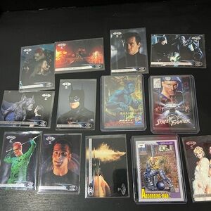 Lot of Batman and superhero cards